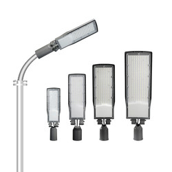 Smart 100w LED Solar Street Lights 30000 Lumens Explosion Proof