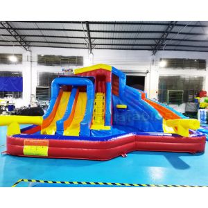 CE Outdoor Inflatable Water Slides Children Jumping Bounce House