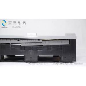 Large foldable collapsible plastic virgin HDPE industry pallet box
