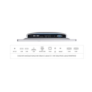 1080p Industrial Embedded Android Panel Pc 11.6 Inch 400cd/m2 With SD/SIM Card