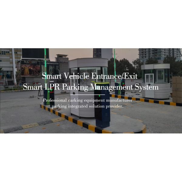 Smart Parking System with 10.1-inch LCD Display, NFC Reader & Thermal Printer