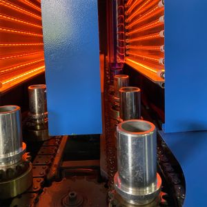 Professional Semi Automatic Pet Blow Moulding Machine for Food Beverage Easy