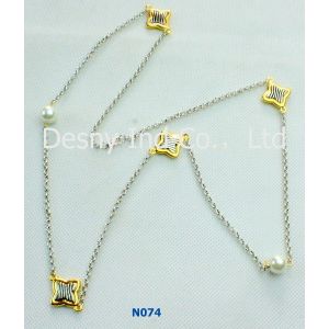 Quality Competitive Price Jewelry Display Trays Chain Mixed Metal Necklace for women for sale