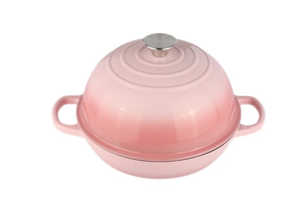 Buy 6QT Pink Enameled Cast Iron Dutch Oven – Stylish & Functional at wholesale prices
