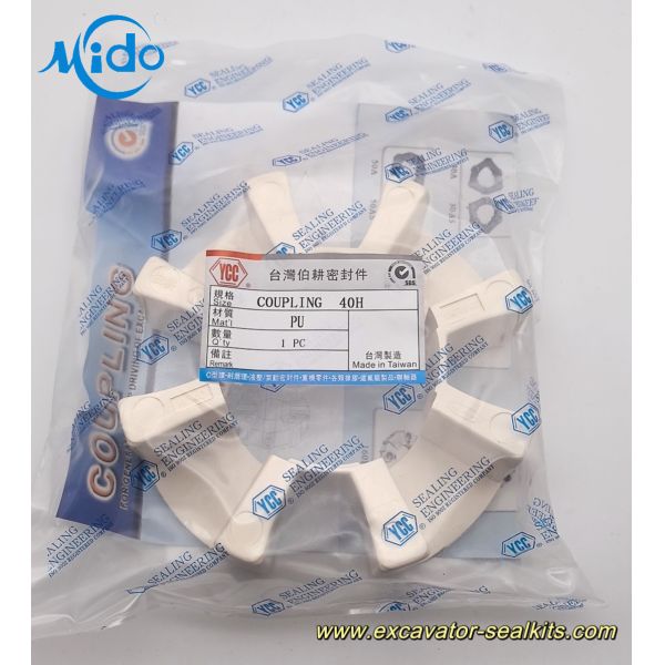 Original Taiwan YCC 40H Remarkable performance Centaflex Rubber Coupling Suitable For Excavator