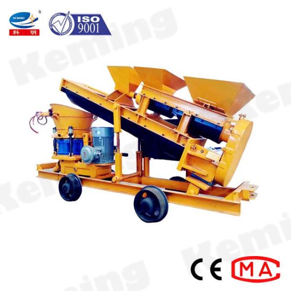 Buy Self Loading Concrete Shotcrete Machine 7m3/H Gunite Machine at wholesale prices