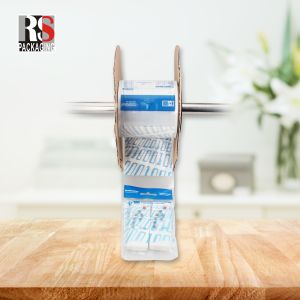 Custom Logo Perforated LDPE Pre Opened Bags On Roll For Automated Machines