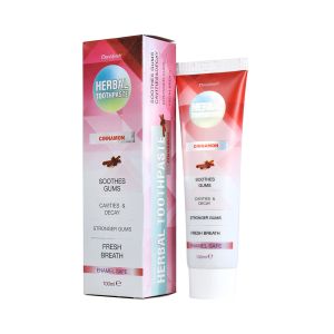 Dentifresh Herbal Cinnamon Toothpaste - 100ml Soothes Gums Prevents Cavities &
