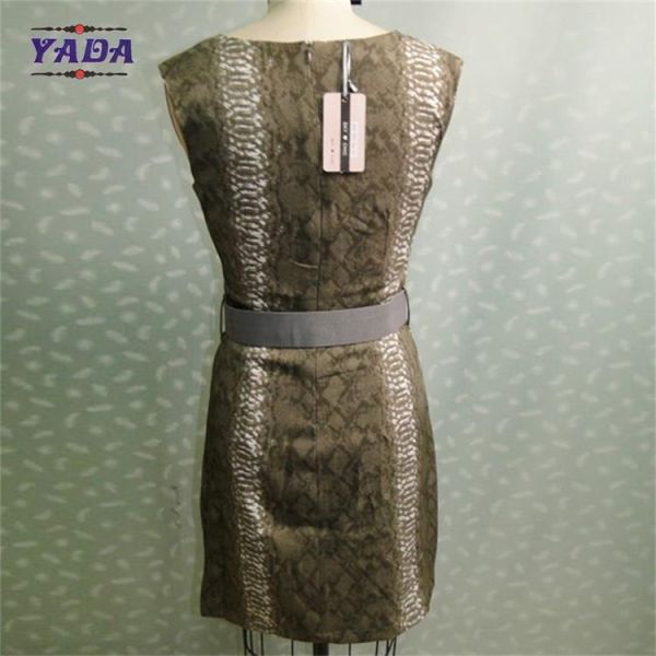 Casual print pattern summer one piece knee-length women women t shirt dress ladies designer office dresses in cheap price