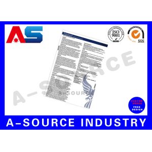 Custom Box Inserts Paper Flyer Leaflet Printing For Muscle Growth Enanthate