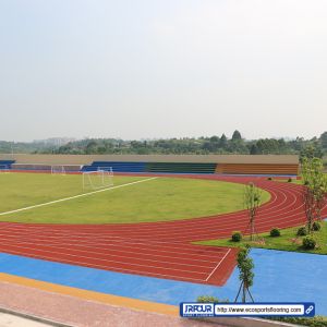 Abrasion Resistance Synthetic PU Jogging Track Flooring Material