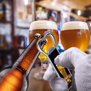 Personalized Sublimation Metal Fridge Magnet Bottle Opener Custom Magnet Bottle