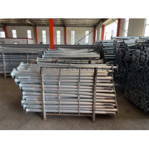 Galvanized Adjustable Steel Metal Scaffolding Parts For Prop System