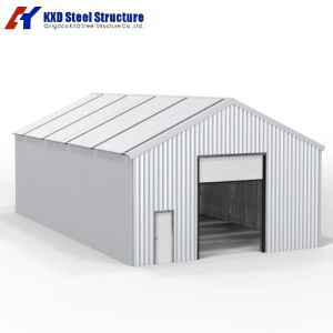 Prefabricated Industrial Factory Warehouse Metal Frame House Modular Steel
