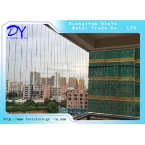 Anti Rust Invisible Window Grill For Home Multi Purpose