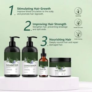 Private Label Vegan Shampoo Rosemary Mint Oil Control Shampoo OEM