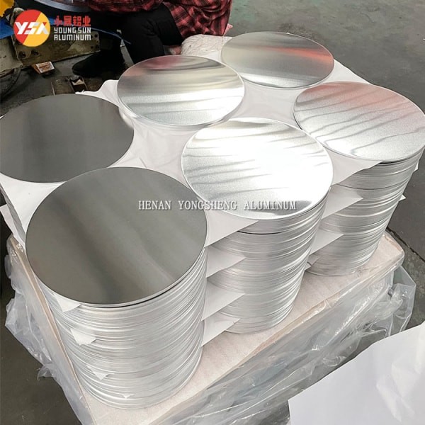 Buy Aluminum Cookware Usage 1050 1060 3003 Disk Disc Aluminum Spirt Disc Circle at wholesale prices