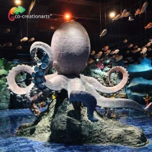 2.2 meters Large Animatronic Octopus Statue