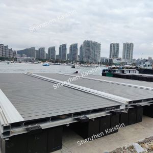 Long-Lasting Aluminum Alloy Floating Docks Eco-Friendly Marine Floating Pontoon Yacht Platform