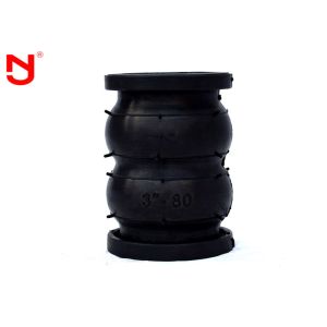 Galvanized Double Sphere Rubber Expansion Joint With Reinforcing Layer