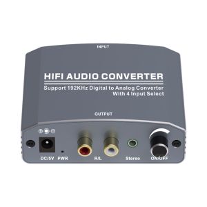 3.5mm Stereo Audio 192KHz Digital To Analog Converter