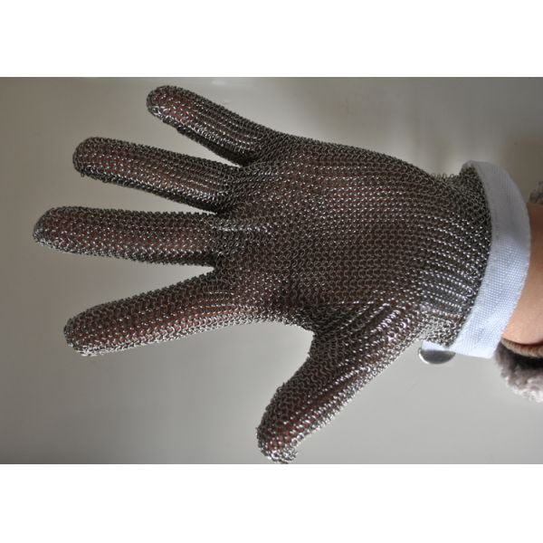 Stainless Steel Chainmail Safety Working Protective Gloves for Butchering