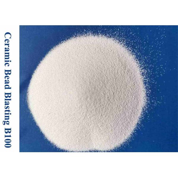 Abrasive Ceramic Blasting Media B40 B60 B100 B120 B205 B400 B505 For Matte