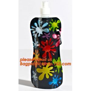 Outdoor Travel Camping Sports Folding Foldable Collapsible Plastic Water Bottle