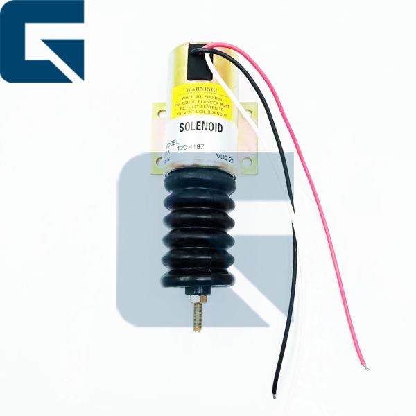 Buy 120-4187 1204187 24V Stop Solenoid For 3054C Engine at wholesale prices