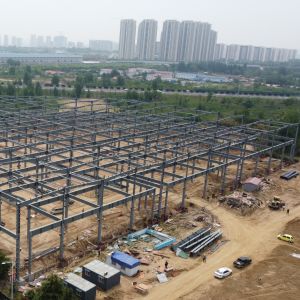 ASTM A36 Lightweight Steel Structure Warehouse 50-Year Lifespan