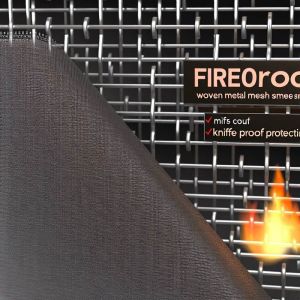 Fireproof Woven Metal Mesh Screen 1-635mesh for Durable and Knife Proof