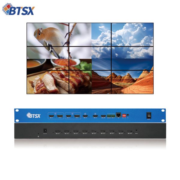3*3 Multi-Screen Display for Video Conferencing | 4K60 HDMI Processor