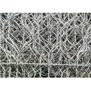 12cm×15cm Hex Decorative Gabion Stone Cages Ductility And Flexibility