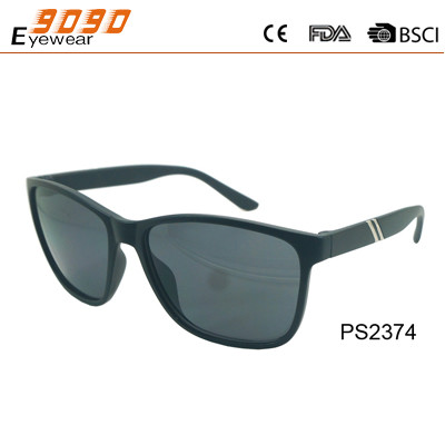 Buy Rectangle sunglasses made of plastic with simple style,suitable for men and women at wholesale prices