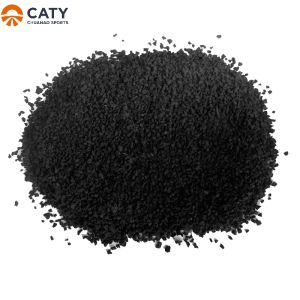 SBR Recycled Rubber Granules 1-3mm for Football Field Grass Infill