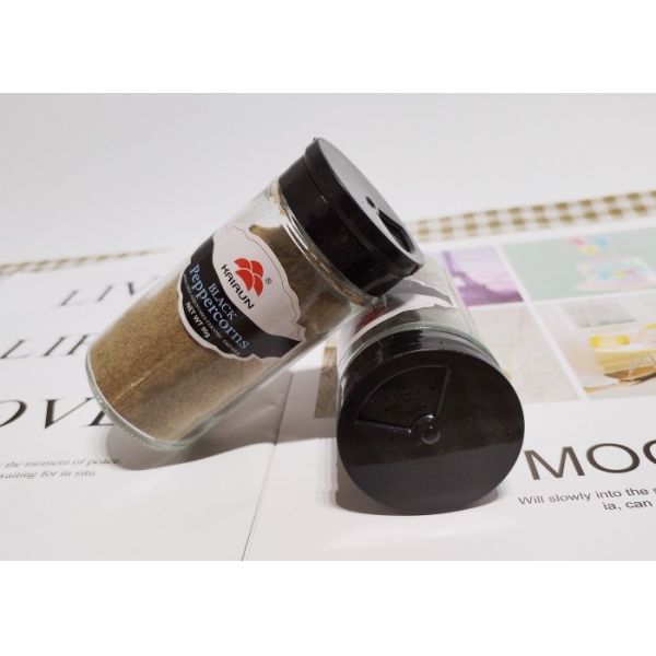 Buy Adjustable Cap Seasoning Glass Jars For Kitchen Use at wholesale prices