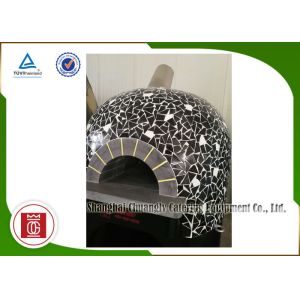 Quality Hotel Restaurant Pizza Oven Italy Gas Heating Lava Rock Commercial for sale