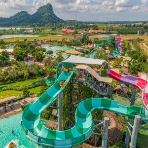 Quality Parent-child Relaxation and Entertainment Series Large Slide Amusement Equipment Outdoor Water Park Water Playground for sale