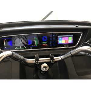 Open 3000w 60km/H Passenger Tricycles Motorized