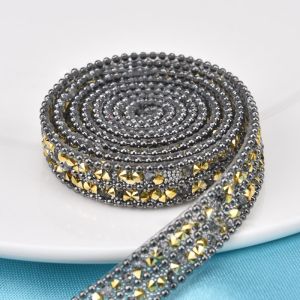 iron on rhinestone transfer designs headband women resin rhinestone