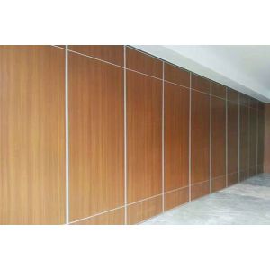 Banquet Hall Acoustic Operable Movable Partition Walls Malaysia Melamine Finish