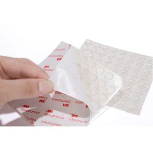 Self Adhesive Transparent Silicone Rubber Custom Foot Pad