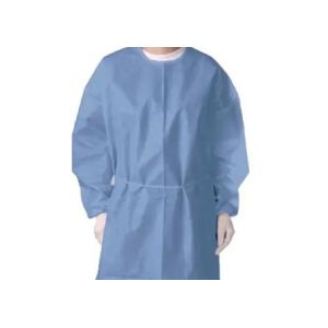 Quality Lightweight Disposable Medical Gowns Ultrasonic Sealing Seams Non Skin Stimulation for sale