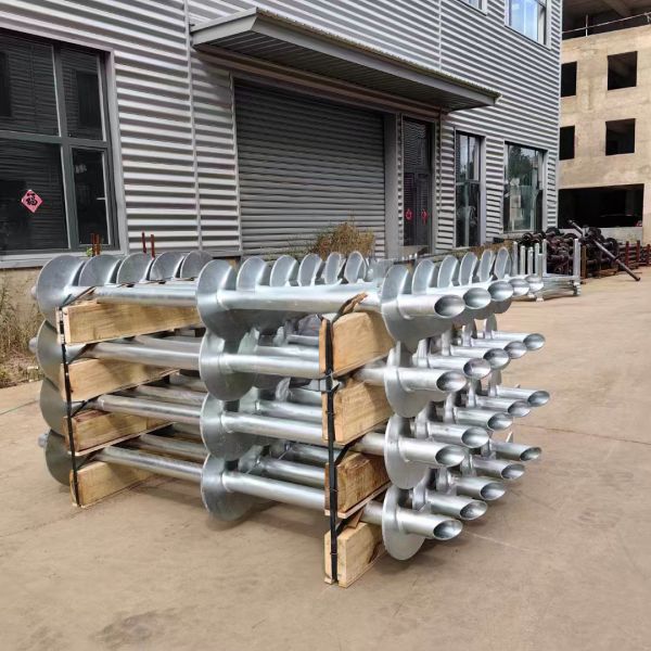 Economical Round Helical Pier Piling Foundation Anchors for Sale