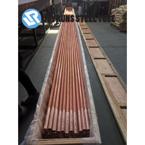 Buy Heat Exchanger Copper Finned Tubes Seamless ASTM Standard at wholesale prices