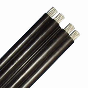 Waterproof Durable ABC Power Cable , Fire Retardant Triplex Overhead Wire