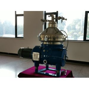 Stainless Steel Disc Stack Centrifuge , low loss Disc Bowl Centrifuge