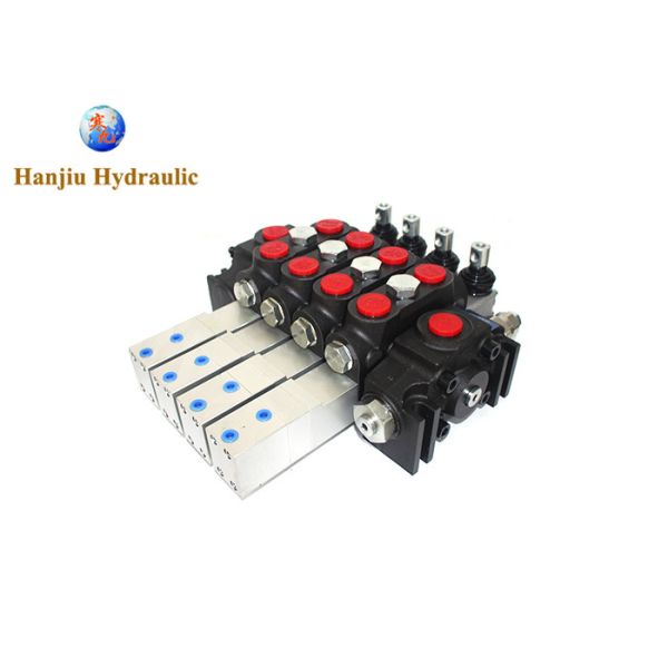 Buy DCV140 -4 Hydraulic High Pressure Valve Pneumatic Sectional Directional Valve at wholesale prices