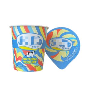 Quality Plastic Yogurt Cup with Customizable Logo and Capacity 125ml for sale