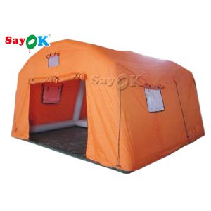 inflatable emergency tent Fire Proof PVC Tarpaulin Inflatable Medical Tent /
